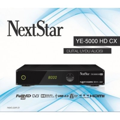 Image SEO: NextStar YE-5000 HD CX Full HD Uydu Alıcı